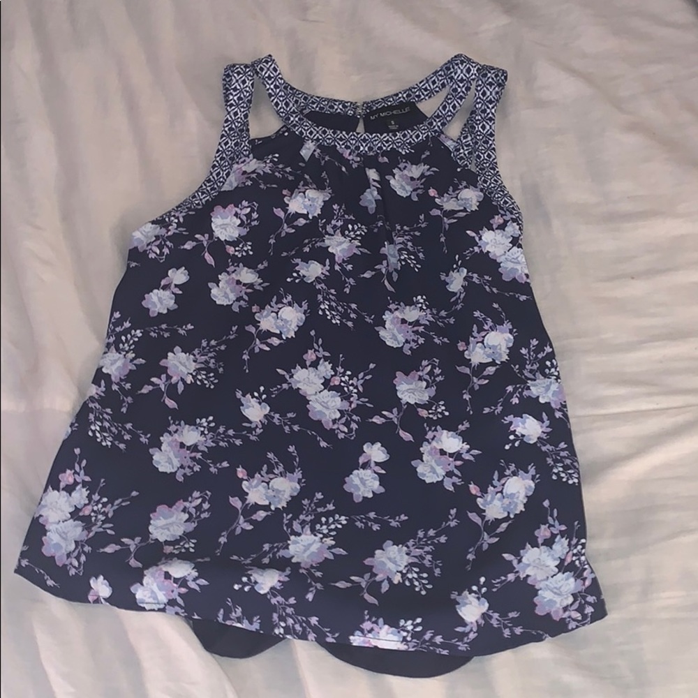 Flowy tang-top
